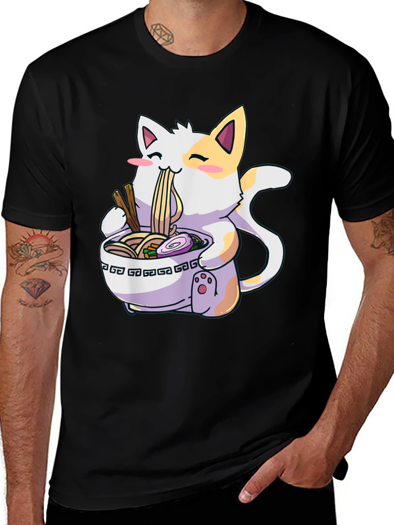 Cat Ramen Lover T-Shirt