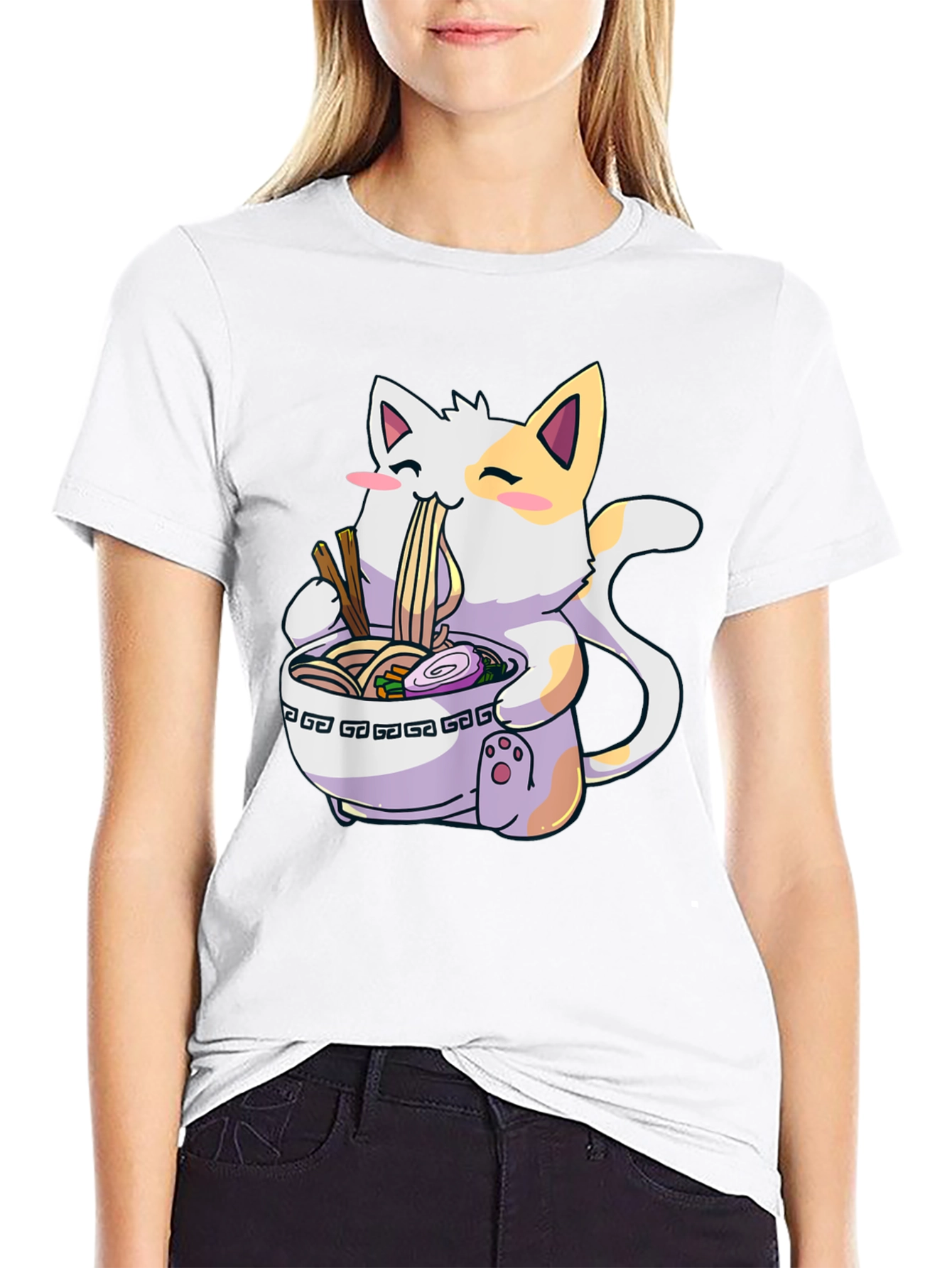 Cat Ramen Lover T-Shirt