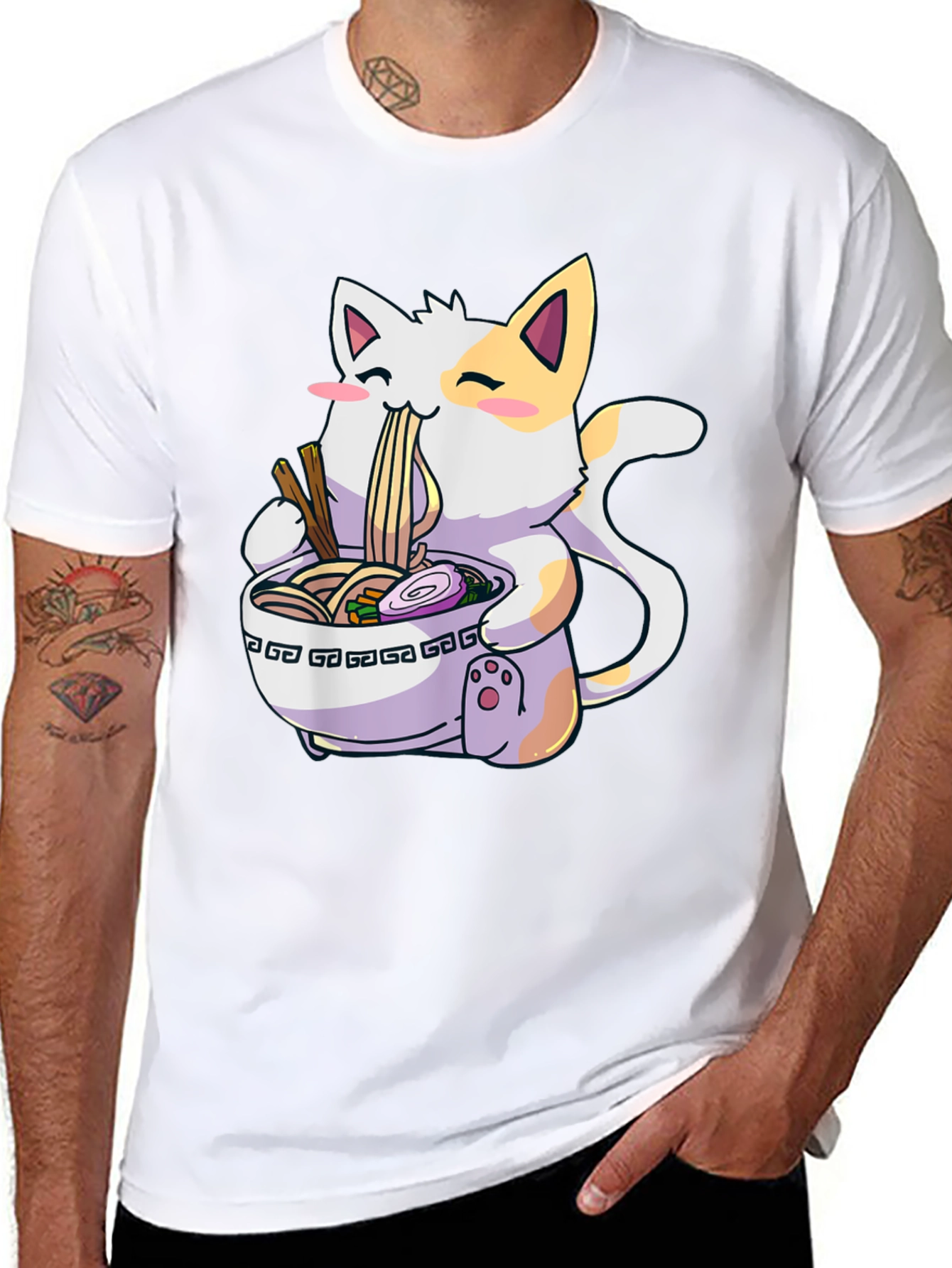Cat Ramen Lover T-Shirt