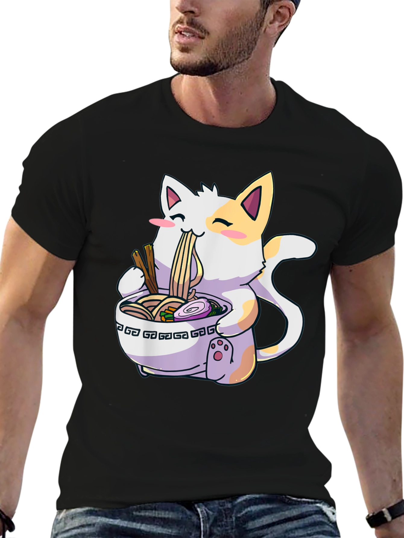 Cat Ramen Lover T-Shirt