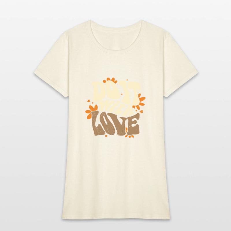 Do it with Love beige slogan