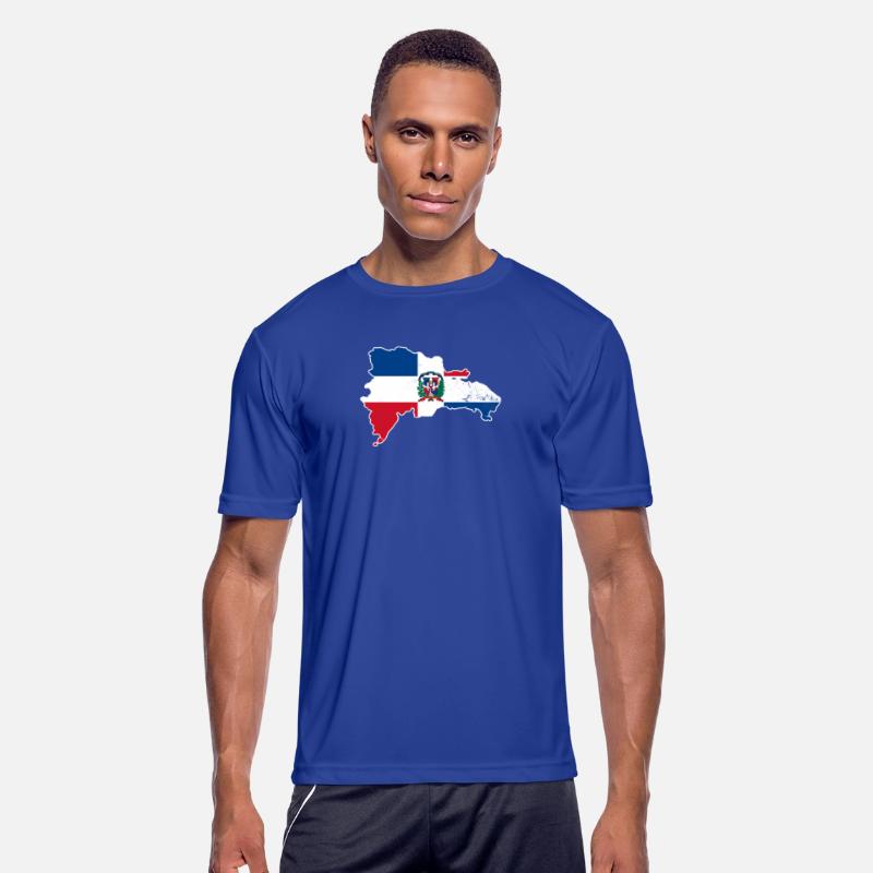 Dominican Republic Shape Country Flag Gift
