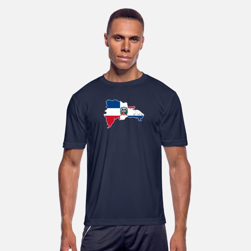 Dominican Republic Shape Country Flag Gift