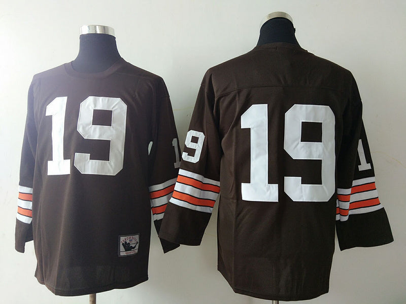 Men's Cleveland Browns Bernie Kosar Mitchell & Ness Brown Legacy Replica Jerseys
