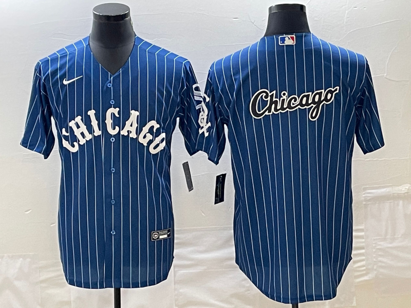 Men's Chicago White Sox Blue Replica Game Jerseys