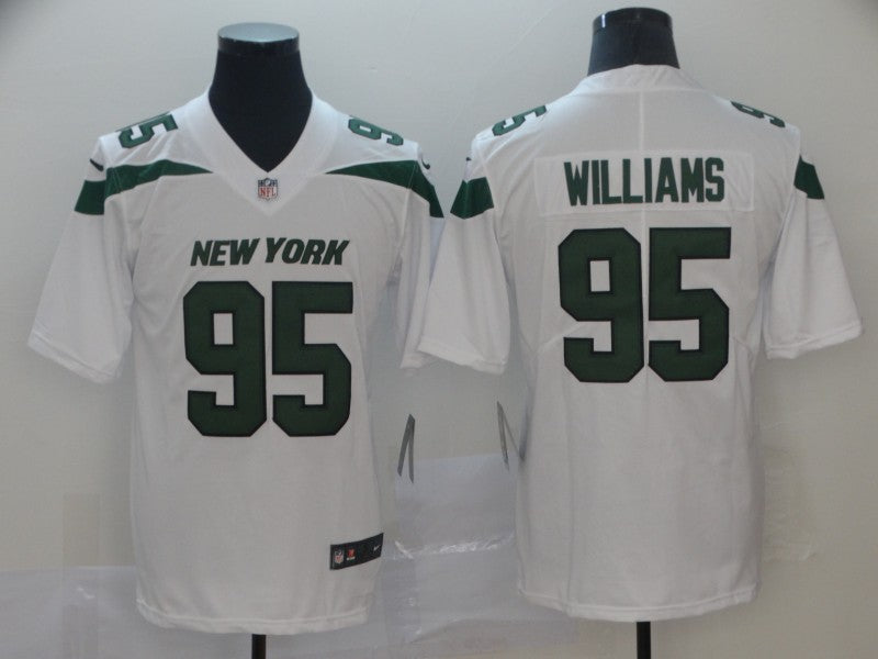 Men's New York Jets Quinnen Williams White Game Jerseys