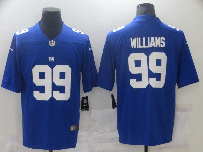 Men's New York Giants Leonard Williams #99 Blue Game Jerseys