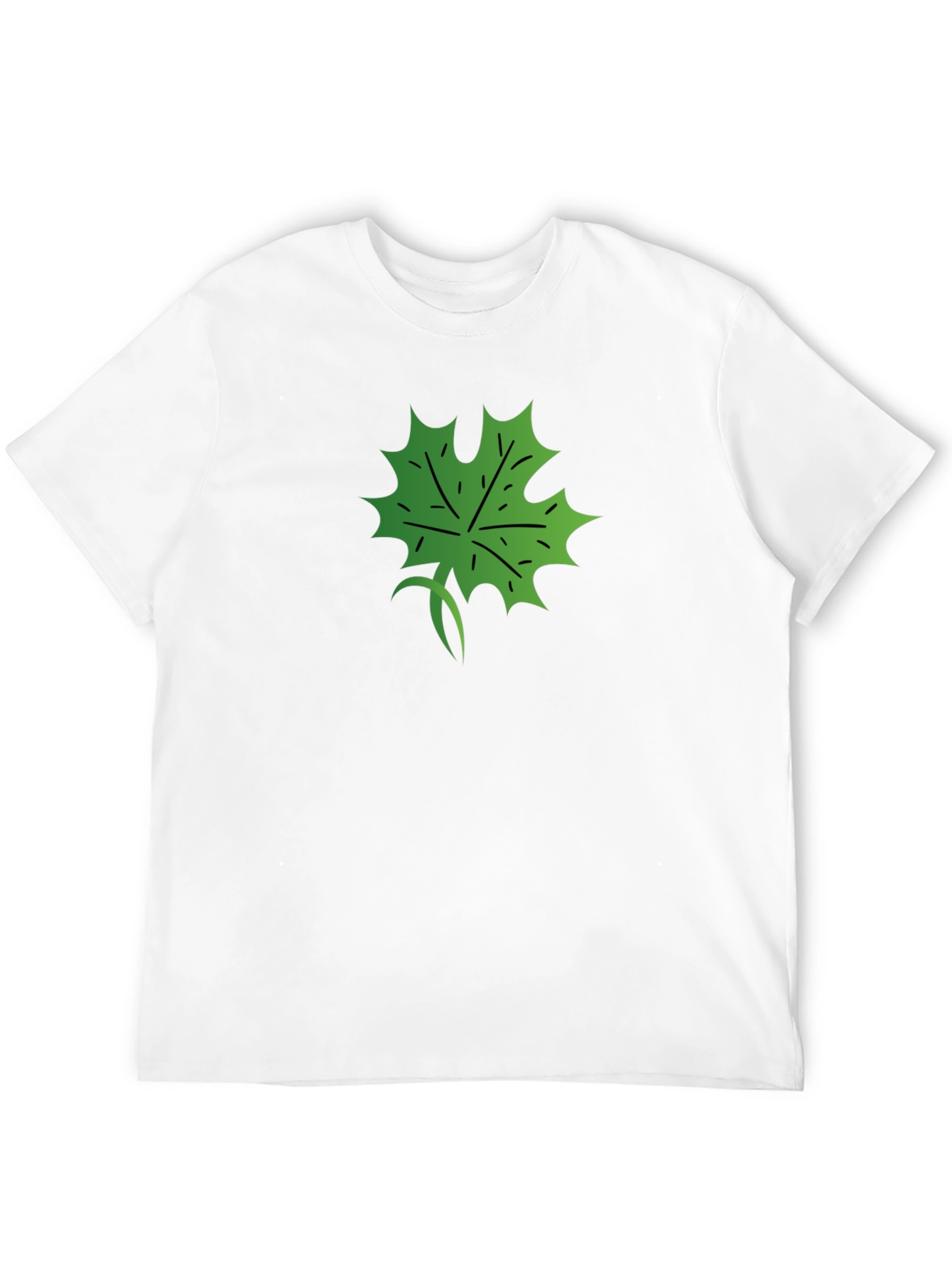Maple Leaf Graphic Tee - Stylish Casual Wear