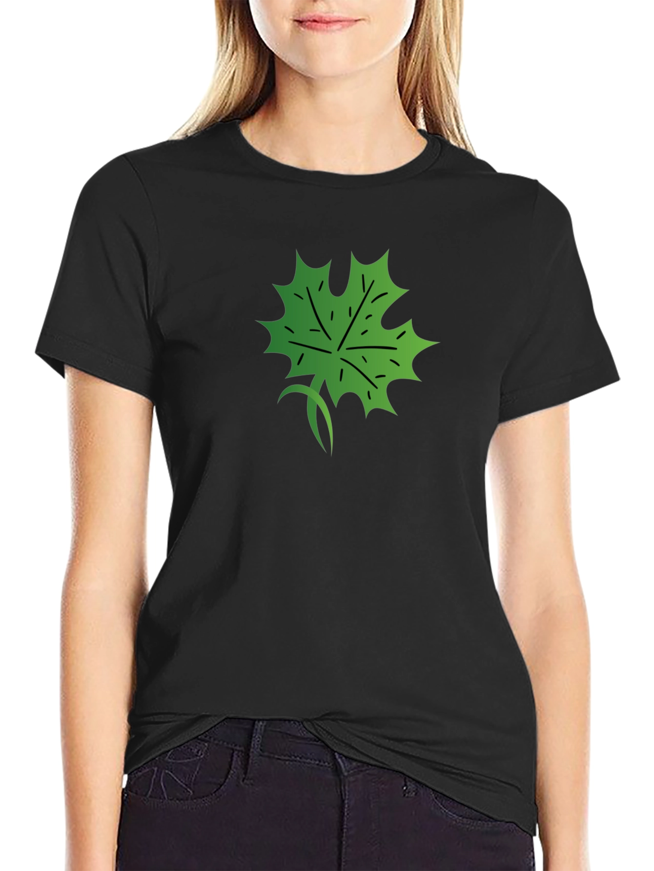 Maple Leaf Graphic Tee - Stylish Casual Wear