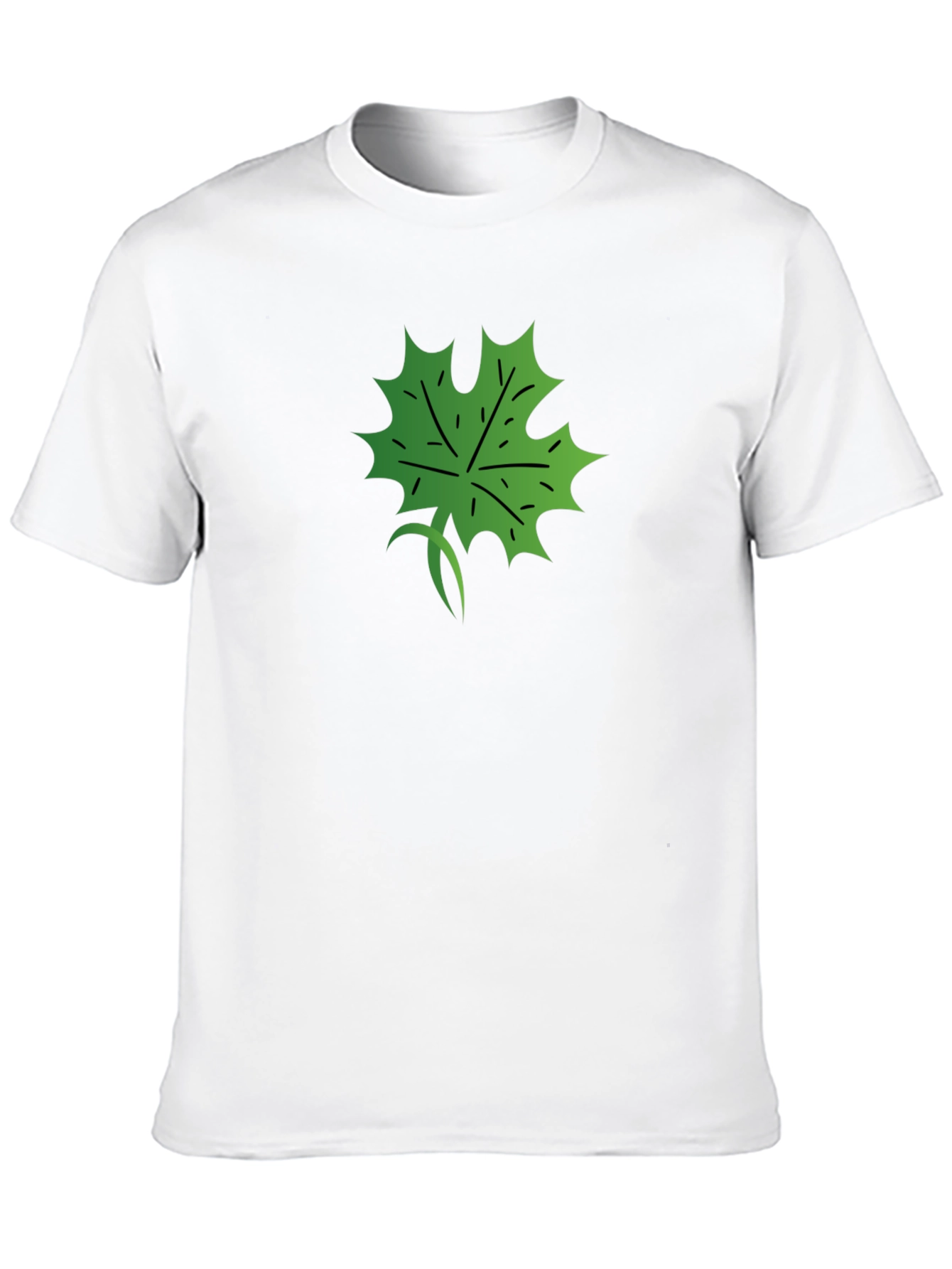 Maple Leaf Graphic Tee - Stylish Casual Wear
