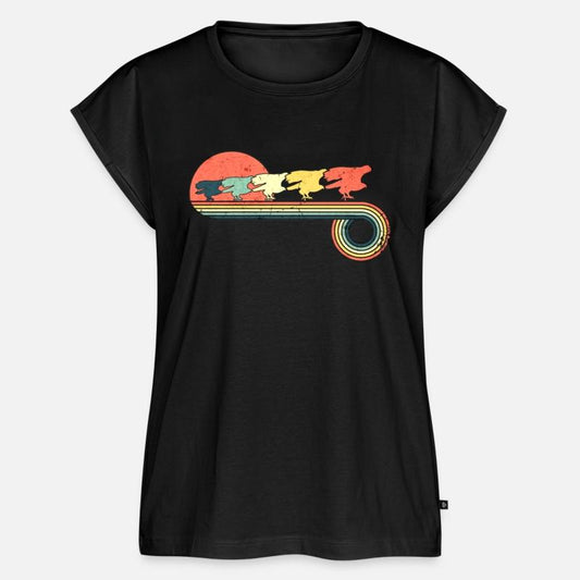 Eagle Retro Vintage Sunset Rainbow Color