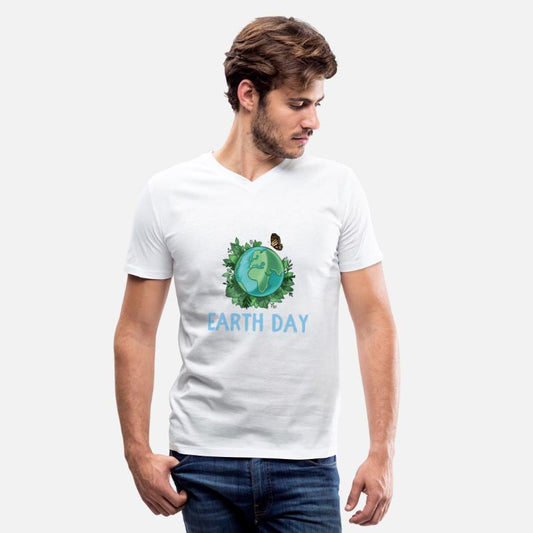 Earth Day Gift Globe Plants Butterfly Save the