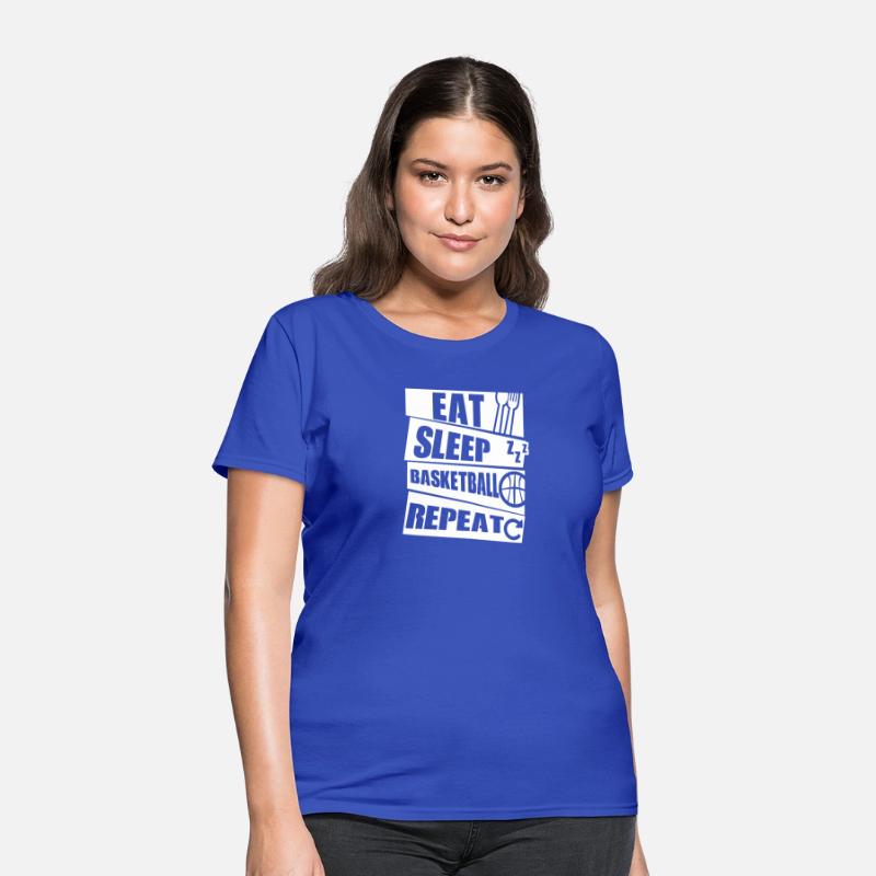 Eat, Sleep, Basketball Graphic Tees