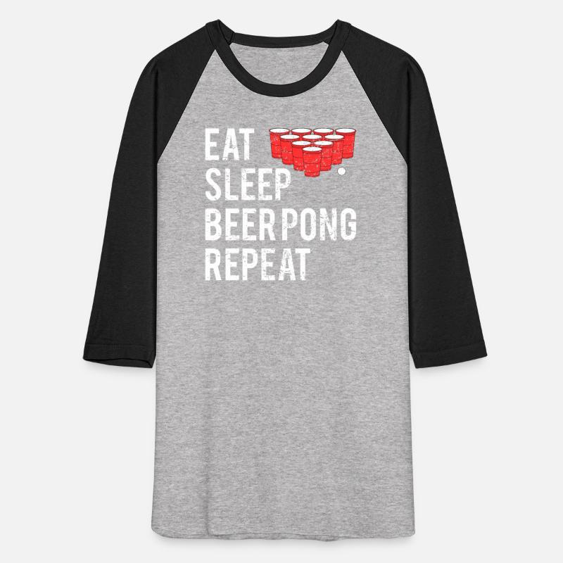 Eat Sleep Beer Pong Repeat Funny Quote Gift