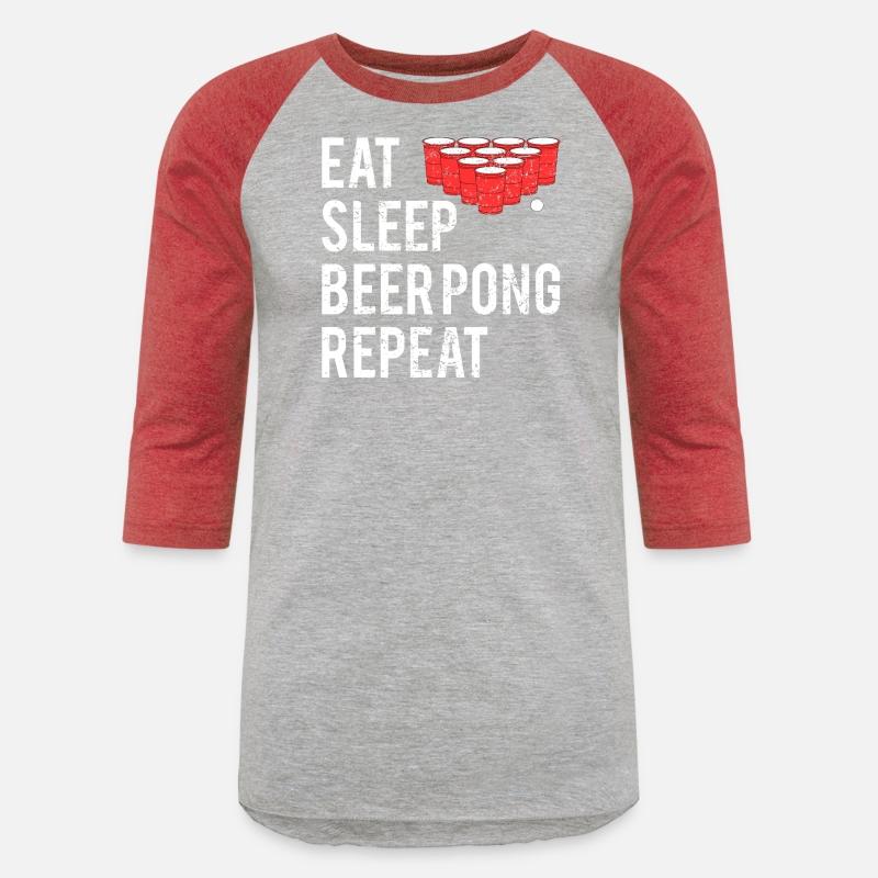 Eat Sleep Beer Pong Repeat Funny Quote Gift