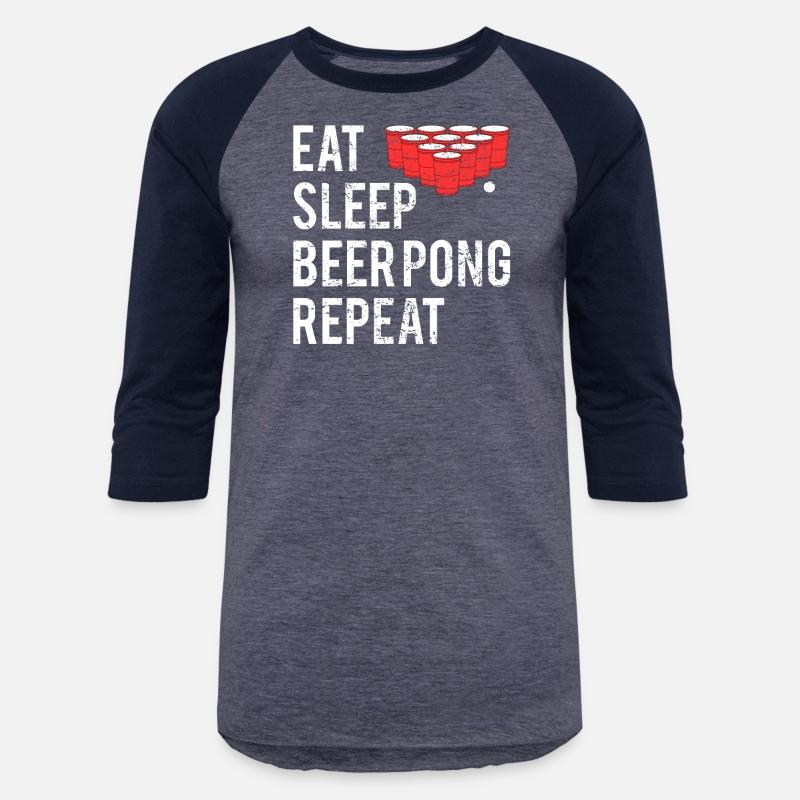 Eat Sleep Beer Pong Repeat Funny Quote Gift