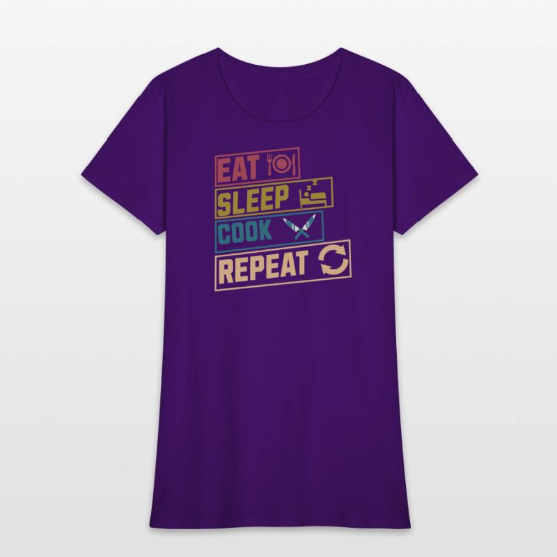 Eat sleep cook repeat hobby