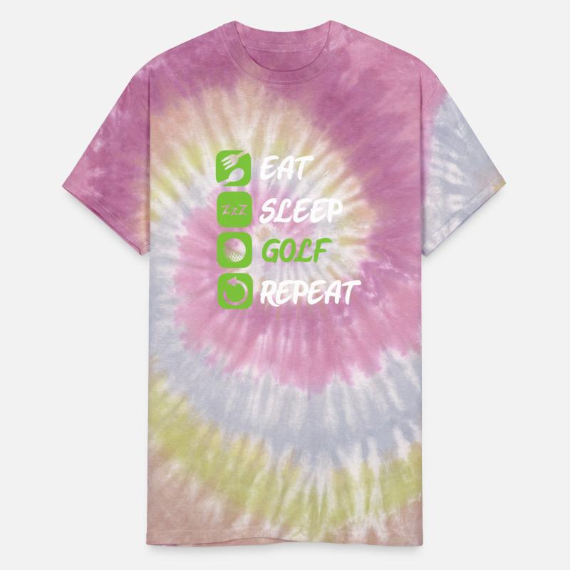 Eat Sleep Golf Repeat Golfing Golfer Golf Ball