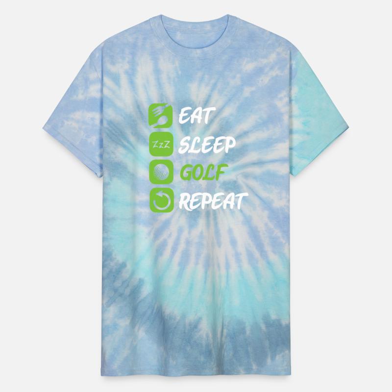 Eat Sleep Golf Repeat Golfing Golfer Golf Ball