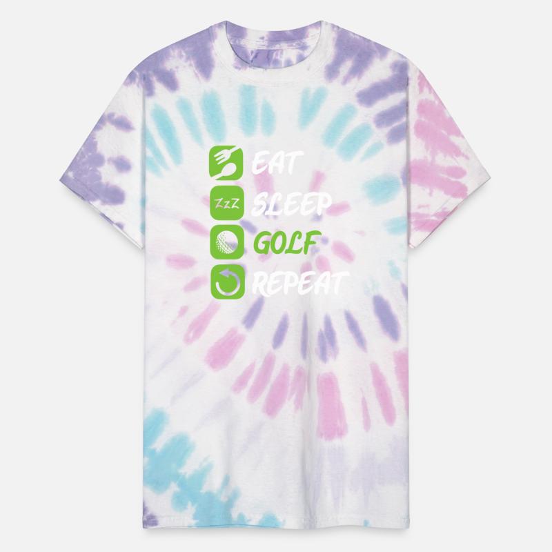 Eat Sleep Golf Repeat Golfing Golfer Golf Ball