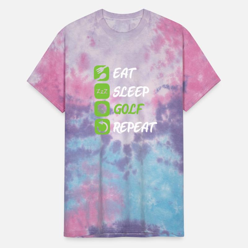 Eat Sleep Golf Repeat Golfing Golfer Golf Ball