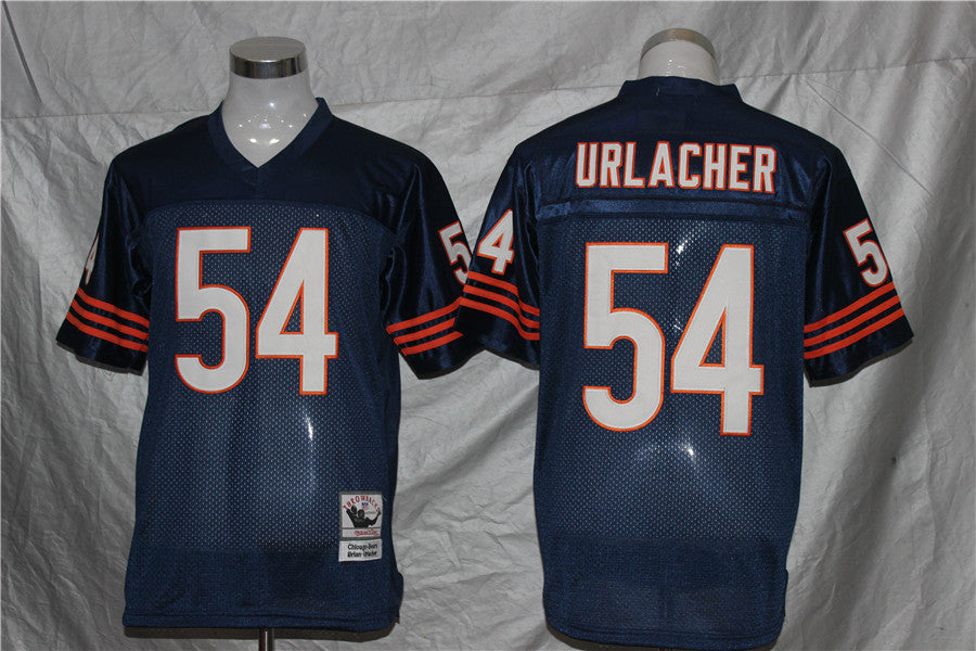 Men's Chicago Bears Brian Urlacher Mitchell & Ness Navy Legacy Replica Player Jerseys