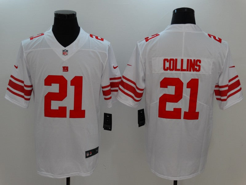 Men's New York Giants Landon Collins #21 White Game Jerseys