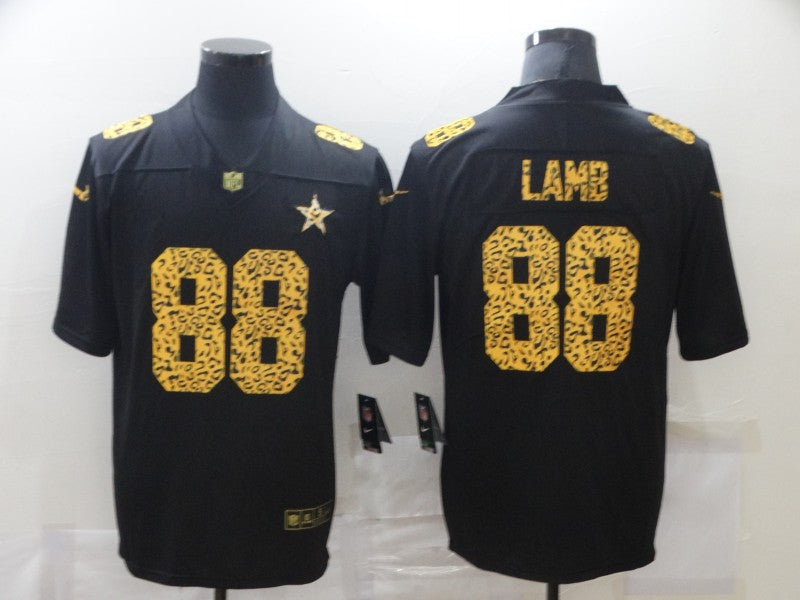 Men's Dallas Cowboys CeeDee Lamb #88 Black Game Jerseys