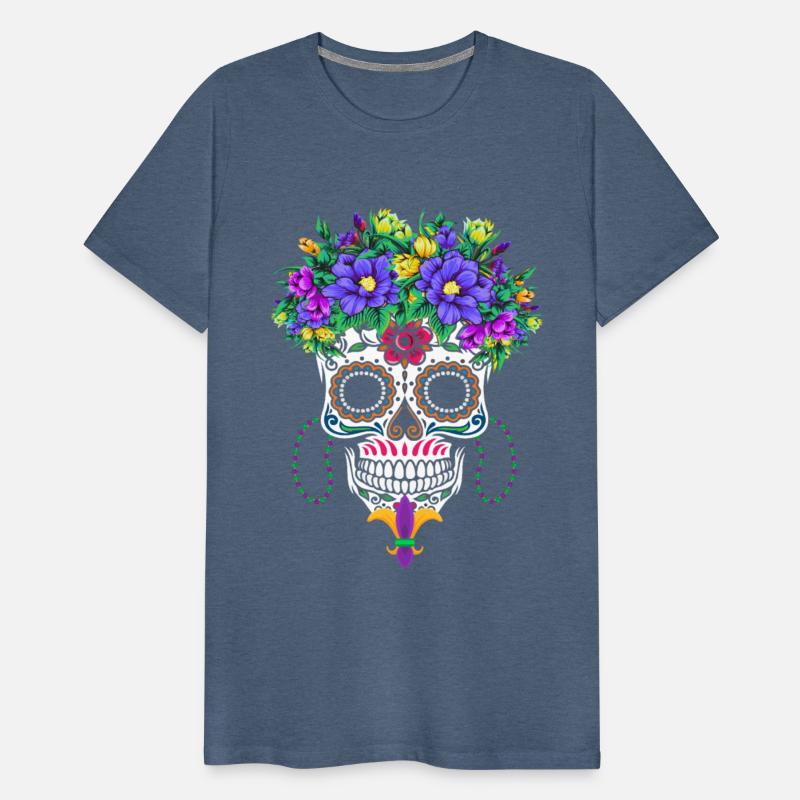 El Dia De Los Muertos Mardi Gras Costume Flower
