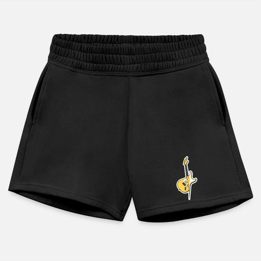 Electric Guitar with Lightning Accent