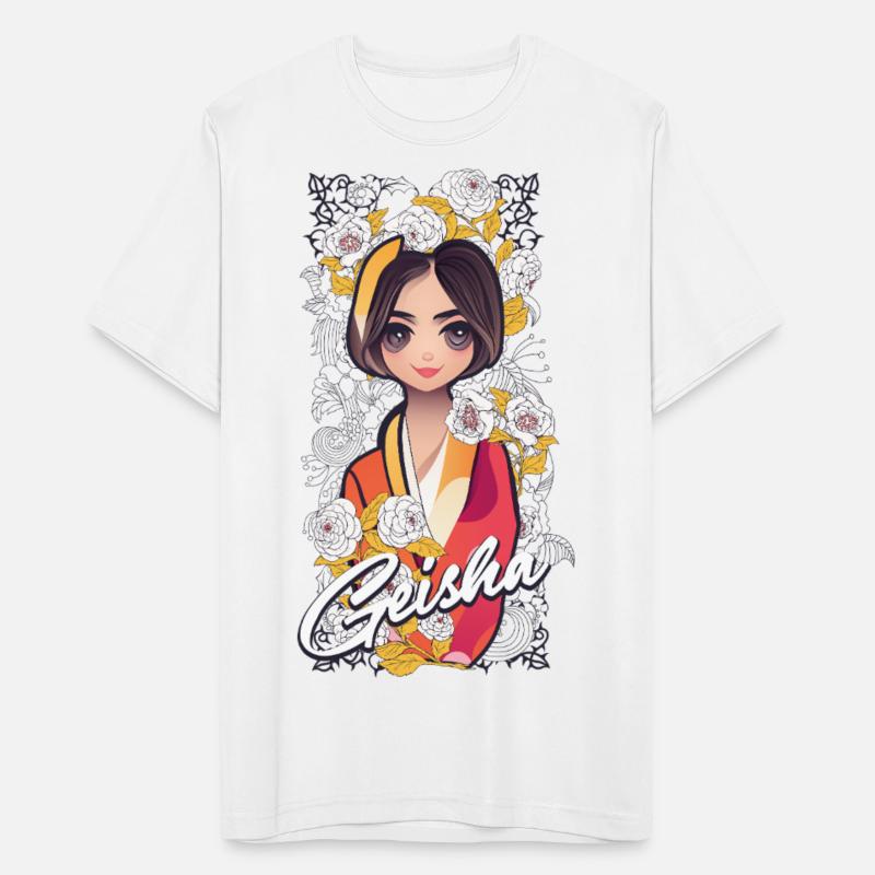 Elegant Geisha Blossom