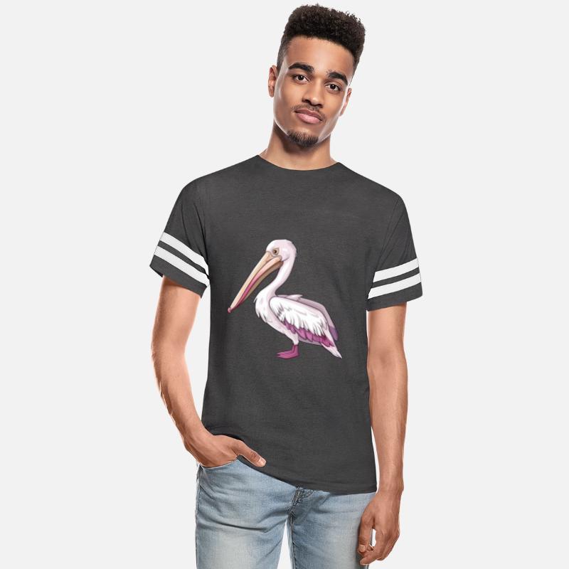 Elegant White Pelican Stance