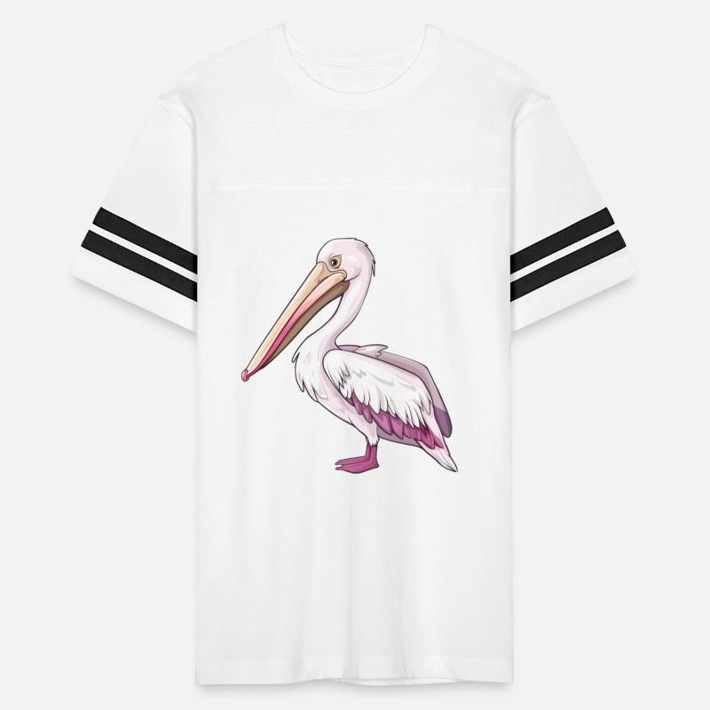 Elegant White Pelican Stance