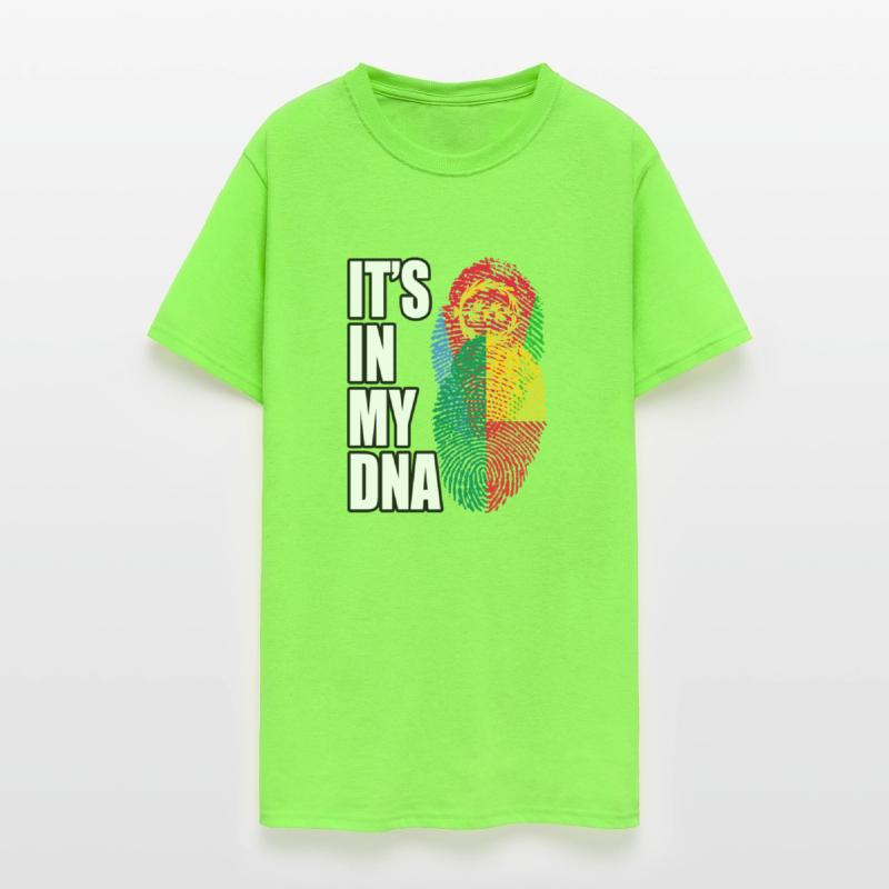 Eritrean And Benin Mix Heritage DNA Flag