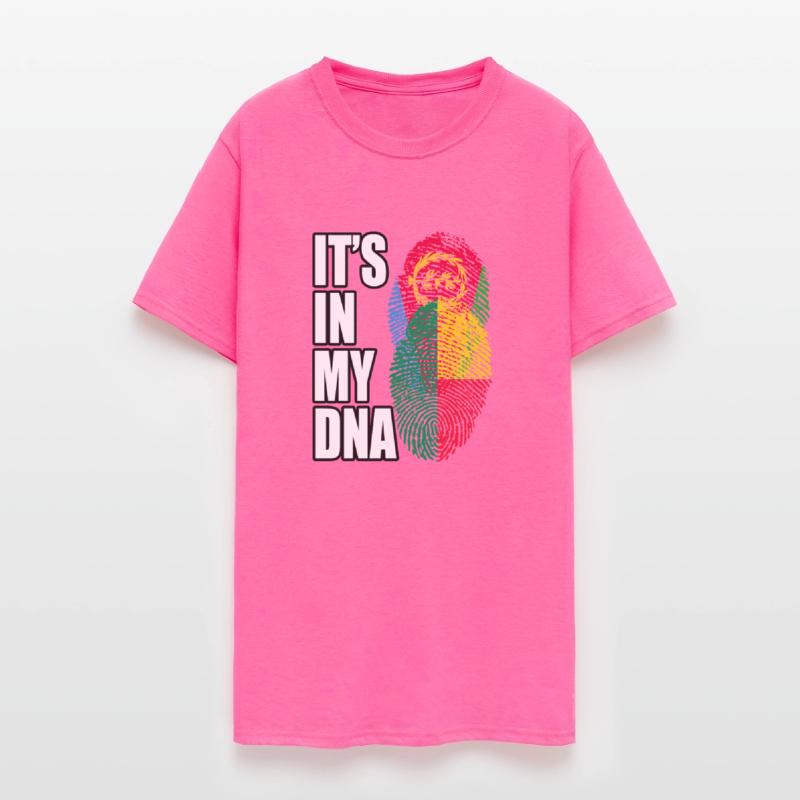 Eritrean And Benin Mix Heritage DNA Flag