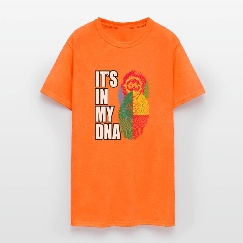 Eritrean And Benin Mix Heritage DNA Flag