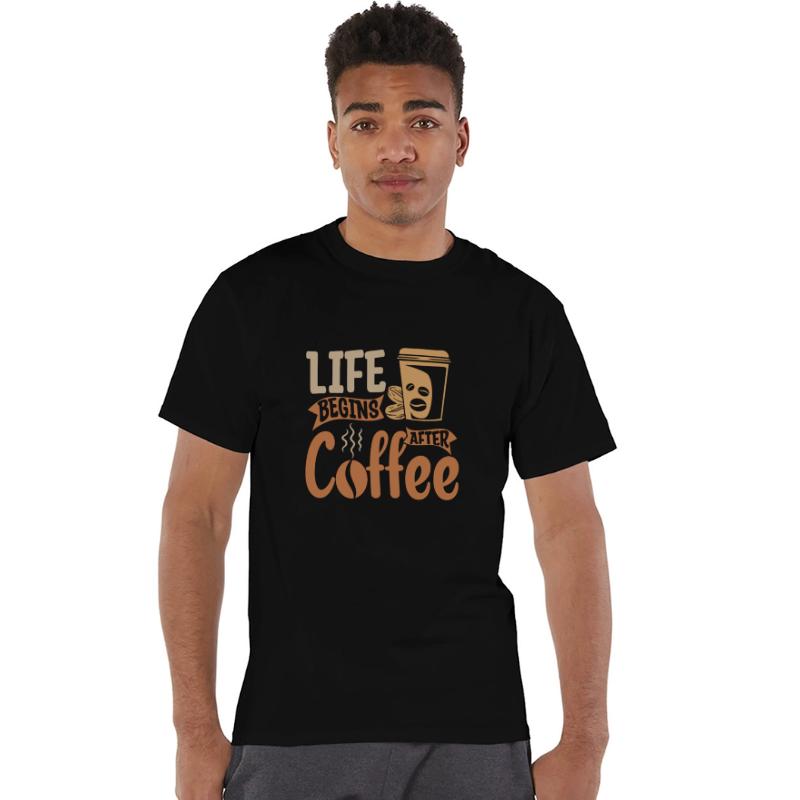 Espresso Life Begins After Coffee Caffeine Latte