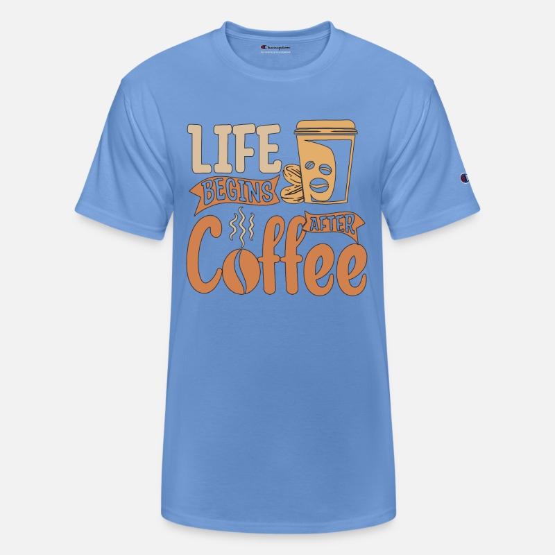 Espresso Life Begins After Coffee Caffeine Latte