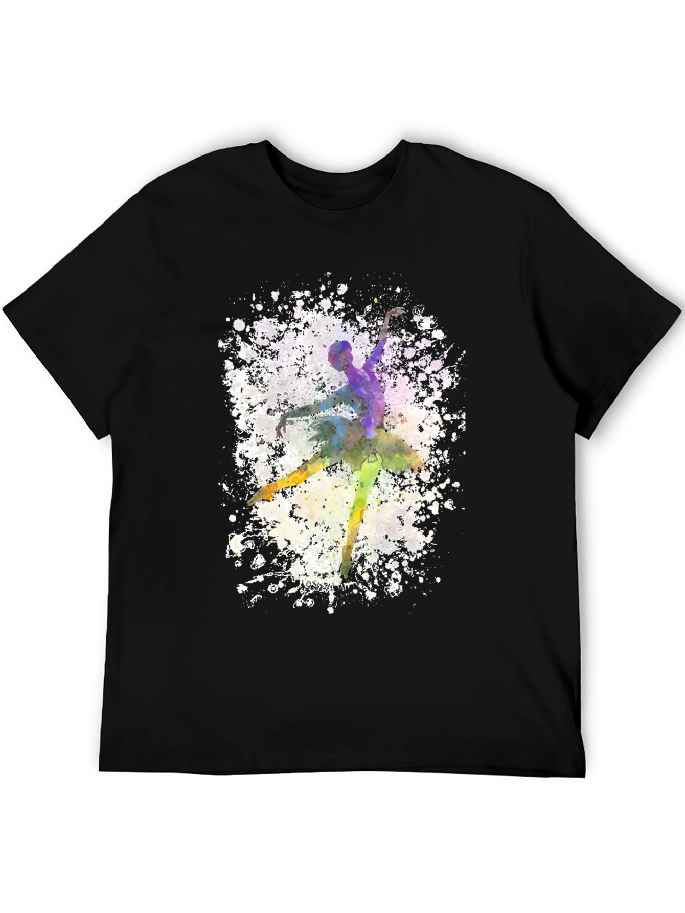 Watercolor Ballerina Graphic T-Shirt