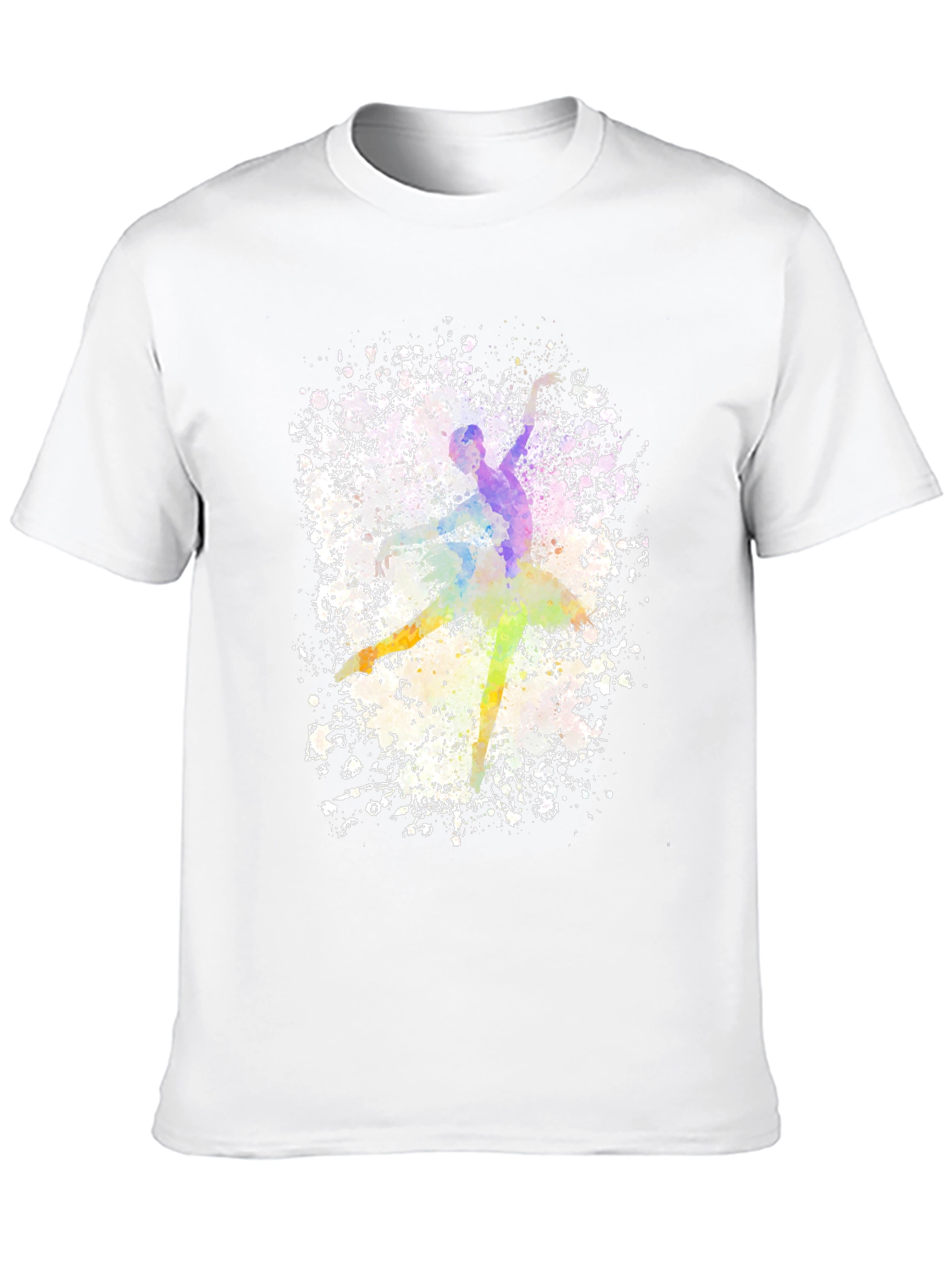 Watercolor Ballerina Graphic T-Shirt