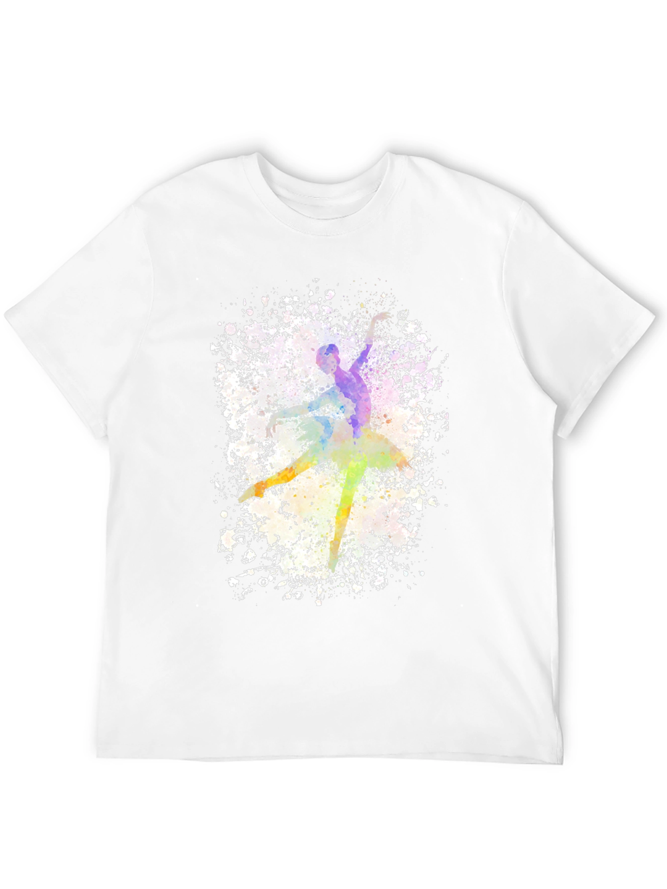 Watercolor Ballerina Graphic T-Shirt