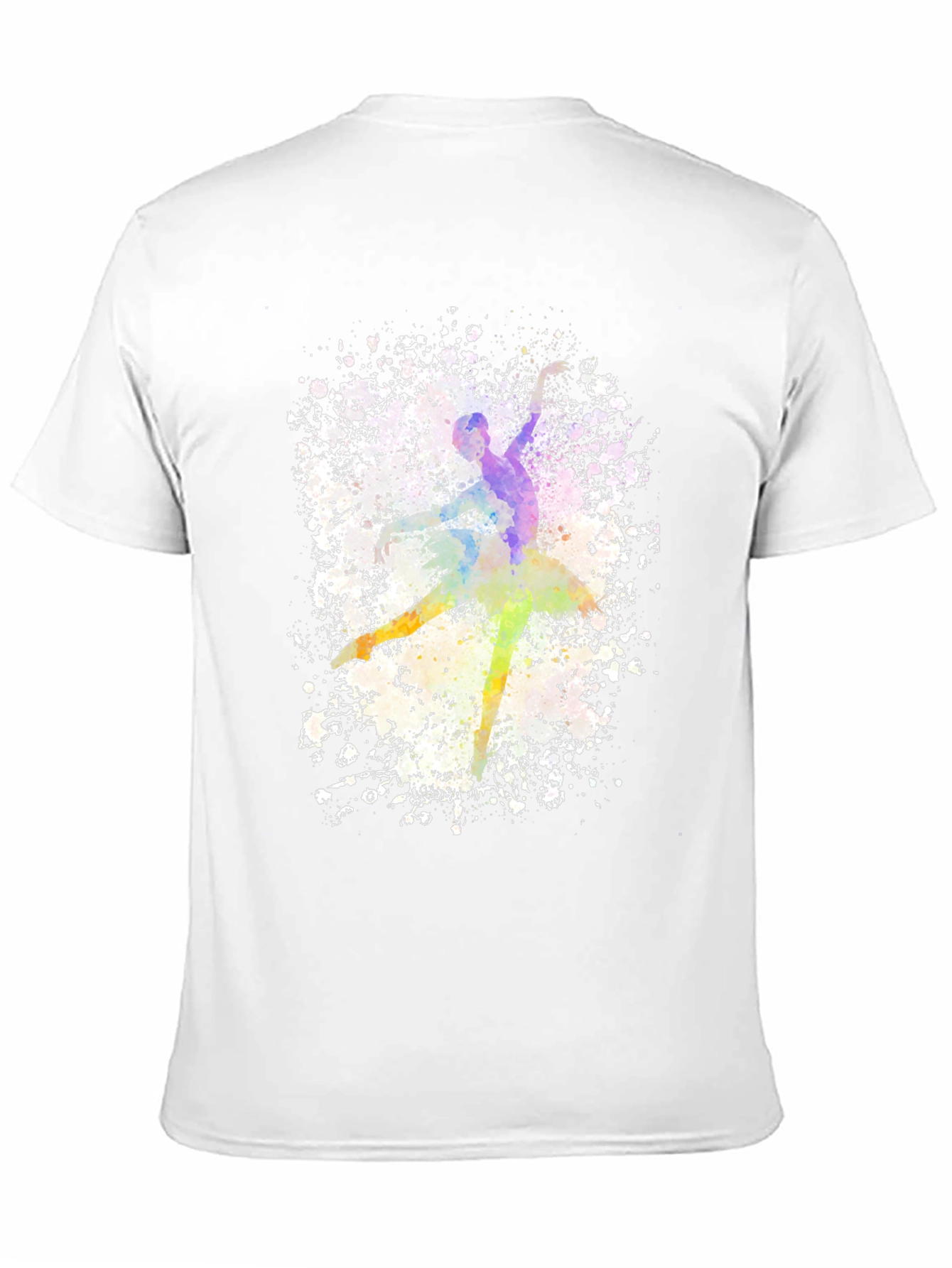 Watercolor Ballerina Graphic T-Shirt