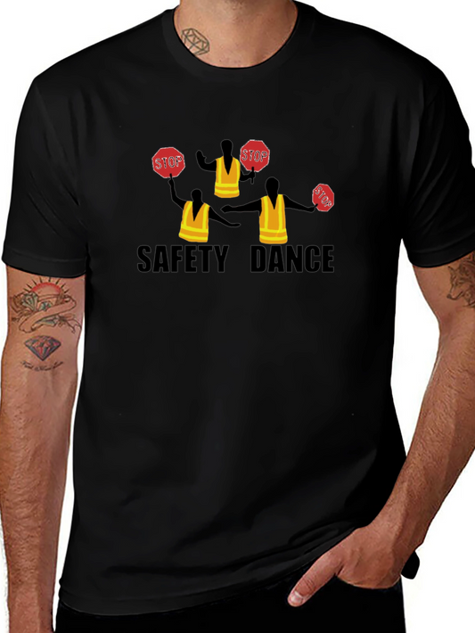 Safety Dance Crew Graphic T-Shirt