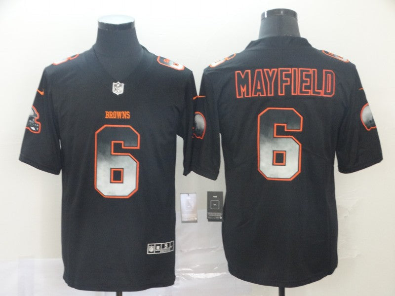 Men's Cleveland Browns Baker Mayfield Black Alternate Game Jerseys