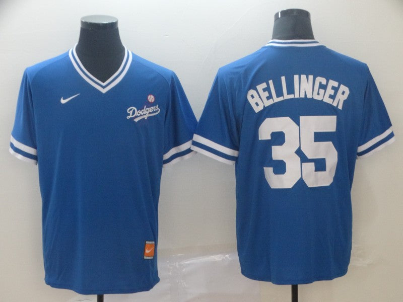 Men's Los Angeles Dodgers Cody Bellinger #35 Blue Player Game Jerseys