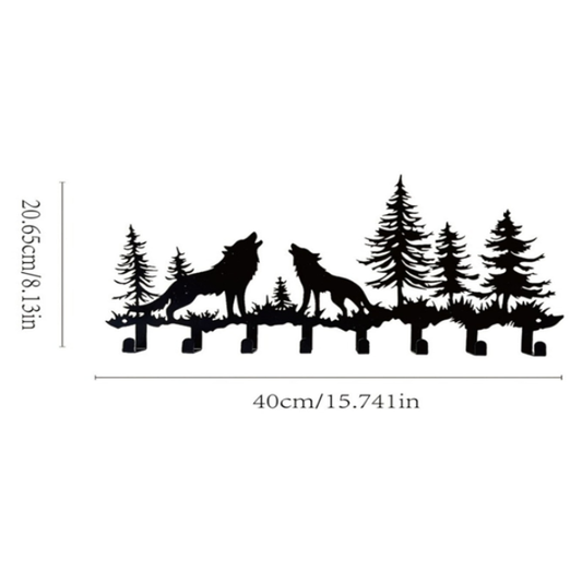 Wolf Key Holder Wall Mount – Premium Quality, Everyday Convenience