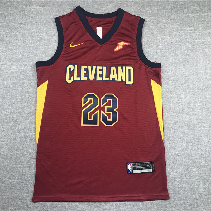 Men's Cleveland Cavaliers LeBron James #23 Red Swingman Player Jerseys
