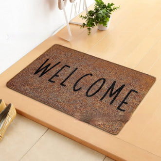 Letter-style Flannel Doormat – Your Daily Essential