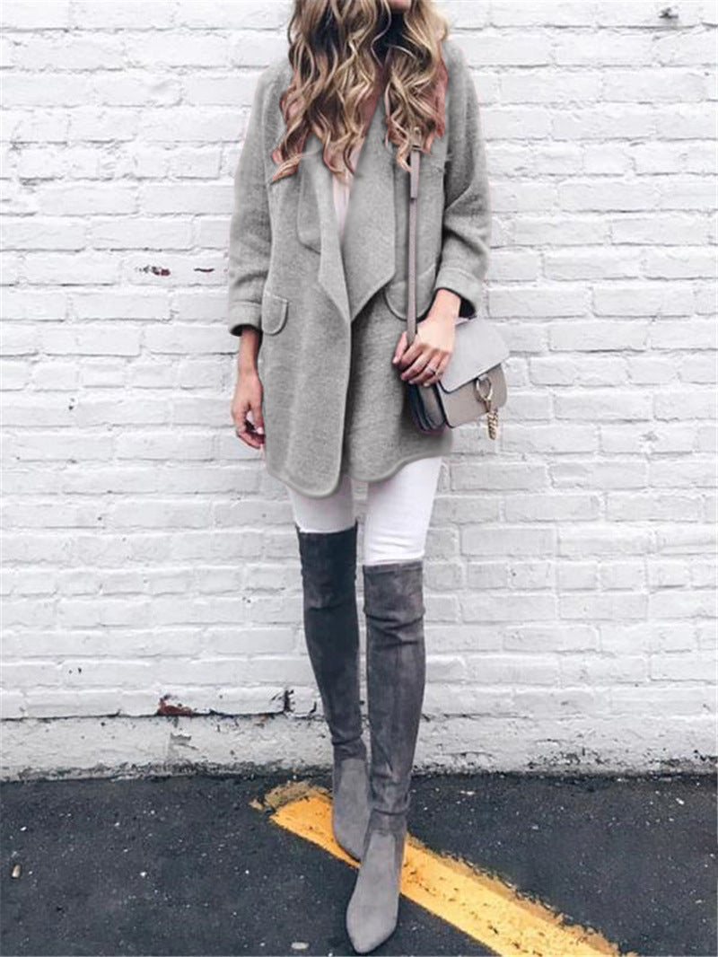 Stylish Cardigan Cardigan Long Sleeve Women Top