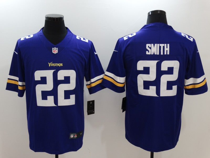 Men's Minnesota Vikings Harrison Smith #22 Purple Game Jerseys